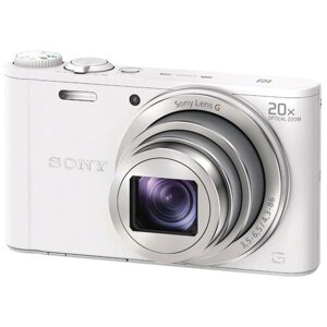 Фотоаппарат Sony Cyber-shot DSC-WX350, белый