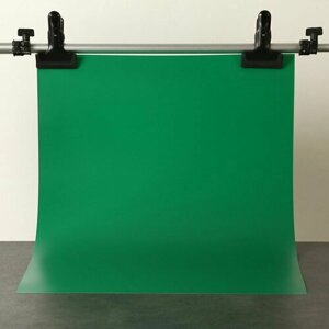 Фотофон для предметной съёмки "Зелёный" ПВХ, 50 x 70 см