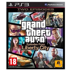 Игра Grand Theft Auto: Episodes from Liberty City Standart Edition для PlayStation 3, все страны