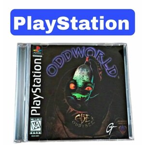 Игра Oddworld для Sony PlayStation 1 (PS1)