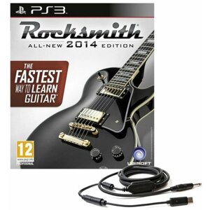 Игра Rocksmith 2014 с кабелем Remastered для PlayStation 3