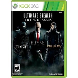 Игра Ultimate Stealth Triple Pack Thief, Hitman Absolution, Deus Ex Human для Xbox 360