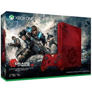 Игровая приставка Microsoft Xbox One S «Gears of War 4» Limited Edition