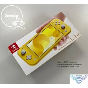 Игровая приставка Nintendo Switch Lite Yellow 256GB (PicoFly)