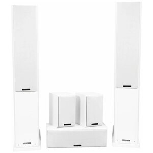 Комплект акустики MT-Power Elegance-2 white set 5.0 (white grills)