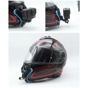 Крепление на подбородок мото шлема Junxing для GoPro , Спорт/эндуро и т. д. универсальное