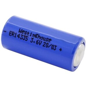 Литиевая батарейка 3.6v Westinghouse ER 14335 (2/3AA)