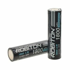 Литий-ионный аккумулятор 18650 1800 мАч Robiton