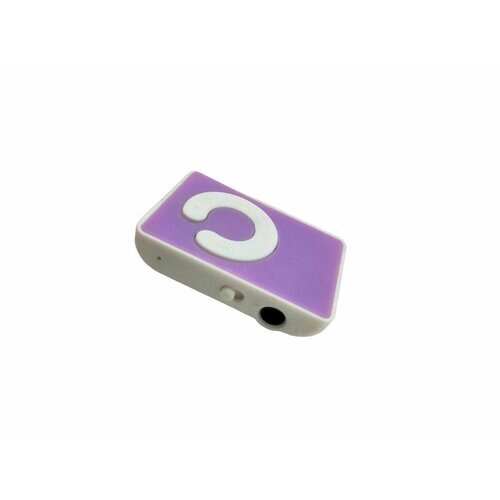 МИНИ-MР3 плеер Поддержка 8GB SD TF Card с наушниками, фиолетовый