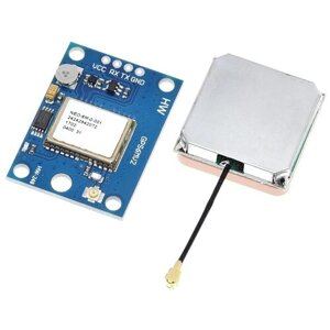Модуль GPS NEO-6M с выносной антенной 25x25 мм / совместим с Arduino IDE Ардуино проекты