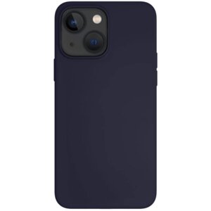 Накладка силикон VLP Liquid Silicone Soft Touch для Apple iPhone 14 Plus Dark Blue