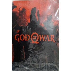 Наклейка для консоли PS5 God of War