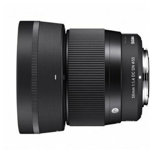 Объектив Sigma AF 56mm f/1.4 DC DN Contemporary Canon EF-M, черный