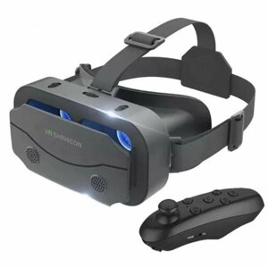 Очки виртуальной реальности для игр и фильмов на телефоне с пультом VR Shinecon.
