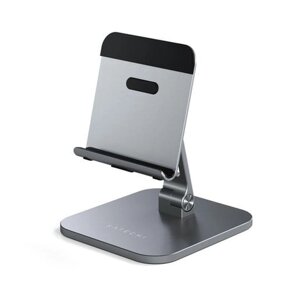 Подставка для телефона и планшета до 13' настольная складная Satechi (ST-ADSIM) металлическая, цвет серый