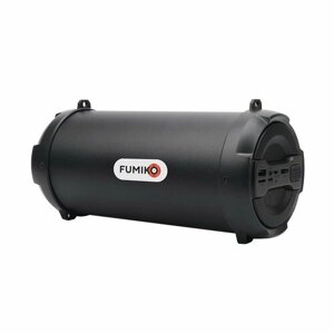 Портативная колонка FUMIKO Omega FBS31-01 (Bluetooth/USB/TF/AUX/6Вт) черная