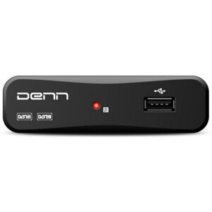 Приемник телевизионный DVB-T2 Denn DDT135