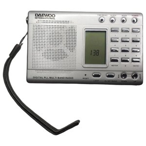 Радиоприёмник daewoo DRM-F80PL/AM/FM/SW1-2 диапозоны