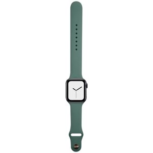 Red Line Силиконовый ремешок для Apple Watch 42/44 mm (series 3/4/5/SE/6), Pine needle green