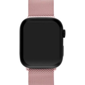 Ремешок для Apple Watch Series 3 38 мм Mutural металлический Розовое золото