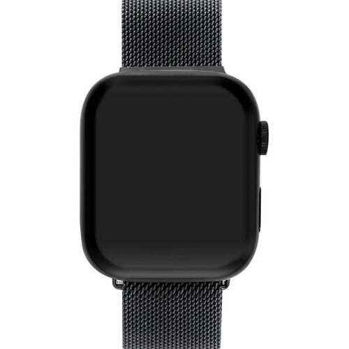 Ремешок для Apple Watch Series 7 45 мм Mutural металлический Чёрный