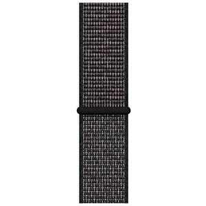 Ремешок нейлоновый Black Nike Sport Loop (Черный) Apple Watch 40mm (38mm; 41mm) MX7Y2ZM/A