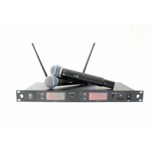 RFIntell QL7R/T1-A 651,800-683,400 МГц 2-канальная радиосистема с 2-мя ручными микрофонами T1