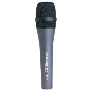 Sennheiser E845 Динамический вокальный микрофон, суперкардиоида, 40 16000 Гц, 200 Ом