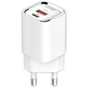 Сетевое зарядное устройство LDNIO A2317C, 30W PD, QC3.0 Fast Charger