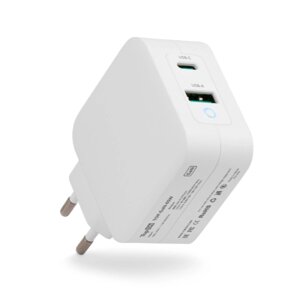 Сетевой адаптер TopON GaN 65W USB, USB Type-C, Power Delivery, Quick Charge 4.0, белый