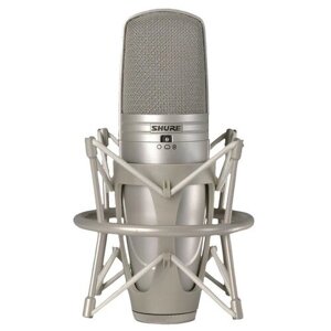 Shure KSM44A/SL студийный конденсаторный микрофон с алюминиевым кофром и гибким креплением