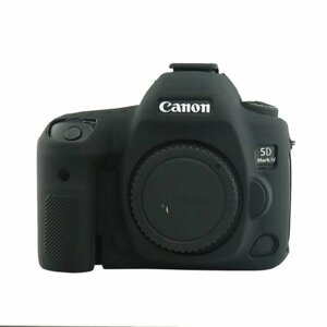 Силиконовый чехол CameraCase для Canon 5D Mark IV черный (050)