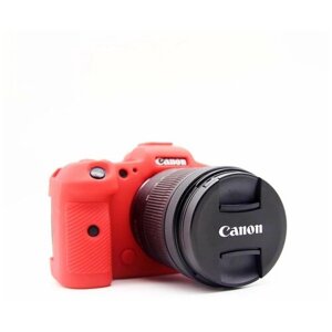 Силиконовый чехол CameraCase для Canon EOS R5 красный