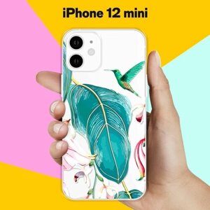 Силиконовый чехол Колибри на Apple iPhone 12 mini