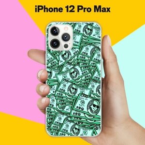 Силиконовый чехол на Apple iPhone 12 Pro Max Баксы / для Эпл Айфон 12 Макс Про