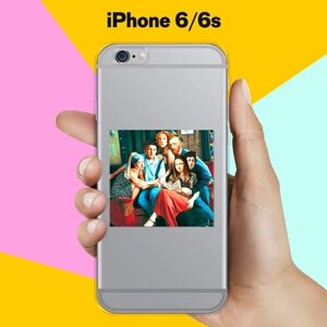 Силиконовый чехол на Apple iPhone 6/6s Друзья / для Эпл Айфон 6/6с