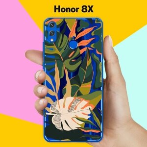 Силиконовый чехол на Honor 8X Растения / для Хонор 8 Икс