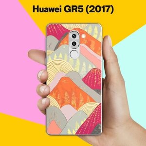 Силиконовый чехол на Huawei GR5 2017 Узор 7 / для Хуавей Джи Эр 5 2017