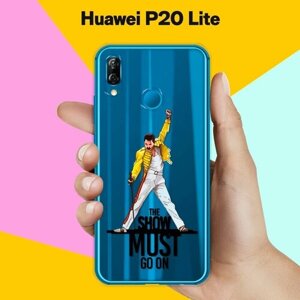 Силиконовый чехол на Huawei P20 Lite Фредди / для Хуавей П20 Лайт