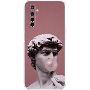 Силиконовый чехол на Realme 6 / Реалми 6 "Modern David"