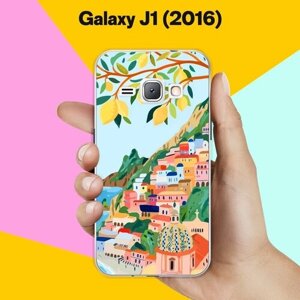 Силиконовый чехол на Samsung Galaxy J1 (2016) Италия / для Самсунг Галакси Джей 1 (2016)