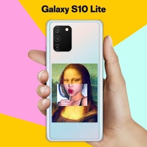 Силиконовый чехол на Samsung Galaxy S10 Lite Мона / для Самсунг Галакси С10 Лайт