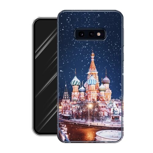 Силиконовый чехол на Samsung Galaxy S10E / Самсунг Галакси S10E "Москва 1"