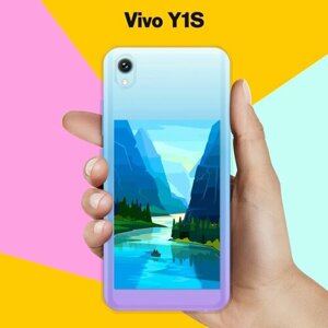 Силиконовый чехол на Vivo Y1S Озеро / для Виво Ю1С