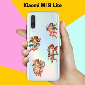 Силиконовый чехол на Xiaomi Mi 9 Lite Ангелочки / для Сяоми Ми 9 Лайт