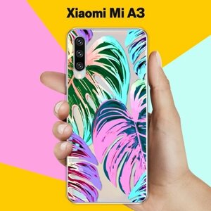Силиконовый чехол на Xiaomi Mi A3 Яркая пальма / для Сяоми Ми А3