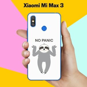 Силиконовый чехол на Xiaomi Mi Max 3 No Panic / для Сяоми Ми Макс 3