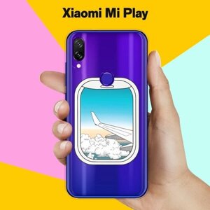 Силиконовый чехол на Xiaomi Mi Play Окно / для Сяоми Ми Плей