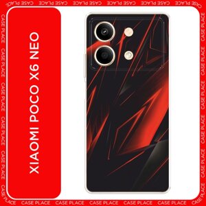 Силиконовый чехол на Xiaomi Poco X6 Neo / Сяоми Поко X6 Нео Игровой фон