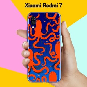 Силиконовый чехол на Xiaomi Redmi 7 Осьминог / для Сяоми Редми 7